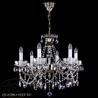 Люстра подвесная ARTGLASS CR 0006/06/30 NICKEL ANTIQUE CE - 8006
