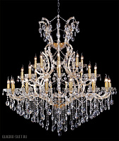Большая хрустальная люстра Crystal Lux HOLLYWOOD SP16+8+8 GOLD