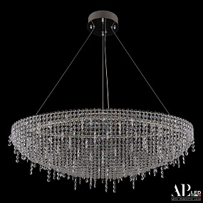 Хрустальная подвесная светодиодная люстра APL LED Sicilia SH508.0.80.B.Ni.4000