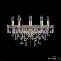 Бра с хрусталем Bohemia IVELE Crystal 1403B/5/160/XL G