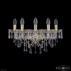Бра с хрусталем Bohemia IVELE Crystal 1403B/5/160/XL G