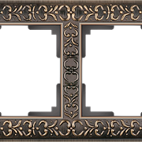 Рамка на 4 поста  (бронза) Werkel WL07-Frame-04