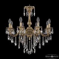 Подвесная хрустальная люстра Bohemia Ivele Crystal 73101/8/210 B FP