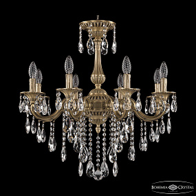 Подвесная хрустальная люстра Bohemia Ivele Crystal 73101/8/210 B FP