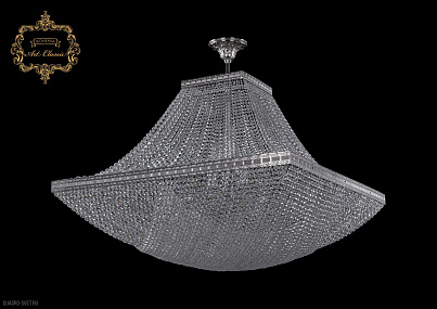 Большая хрустальная люстра Bohemia Art Classic 21.322.H1.90SP.Ni