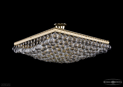Хрустальная потолочная люстра Bohemia IVELE Crystal 1912/45Z/G