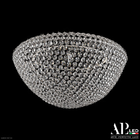 Хрустальная потолочная светодиодная люстра APL LED Rimini S501.0.40.C.3000