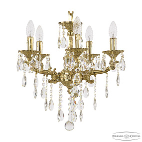 Подвесная хрустальная люстра Bohemia Ivele Crystal Verona 72116/5/125 B G