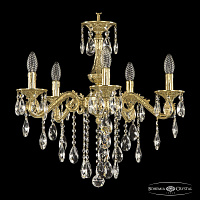 Подвесная хрустальная люстра Bohemia Ivele Crystal Florence 71102/5/175 B G