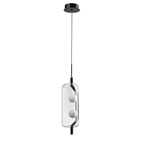 Подвесной светодиодный светильник Arte Lamp GENEVA A2341SP-2BK