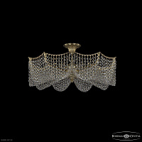 Хрустальная потолочная люстра Bohemia IVELE Crystal 77171/63/10 G