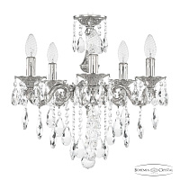 Подвесная хрустальная люстра Bohemia Ivele Crystal Florence 71101/5/125 B Ni