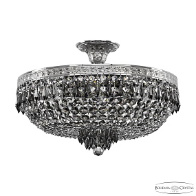 Хрустальная потолочная люстра Bohemia IVELE Crystal 19271/45IV Ni R731