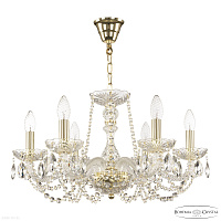Хрустальная подвесная люстра Bohemia IVELE Crystal 119/6/200 G