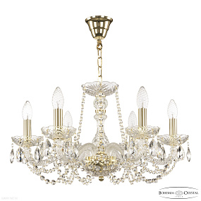 Хрустальная подвесная люстра Bohemia IVELE Crystal 119/6/200 G