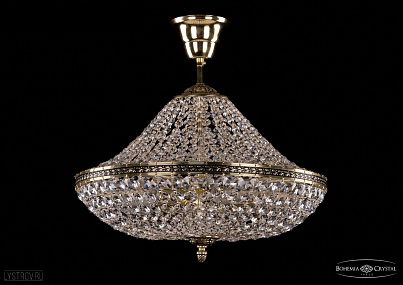Хрустальная люстра (Груша) Bohemia IVELE Crystal 2160/40/GB