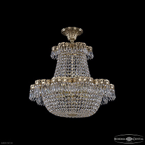 Хрустальная подвесная люстра Bohemia IVELE Crystal 19311/H1/45JB G