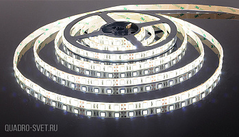 Лента светодиодная 60Led 14,4W IP65 6500K холодный белый (5050 12V 60Led 14,4W IP65) Elektrostandard