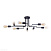 Люстра потолочная Maytoni Gilbert T532CL-08B