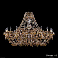 Большая хрустальная люстра Bohemia IVELE Crystal 1410/20/460 G V1003 M721