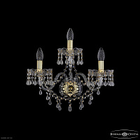Бра с хрусталем Bohemia IVELE Crystal 1410B/2+1/195/XL G V0300