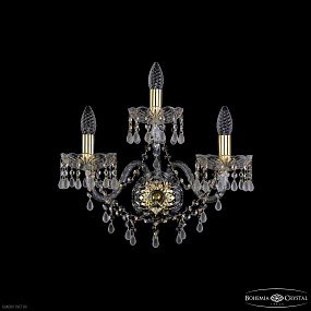 Бра с хрусталем Bohemia IVELE Crystal 1410B/2+1/195/XL G V0300