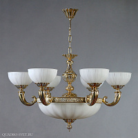 Люстра большая AMBIENTE Lugo 8539/6 WP