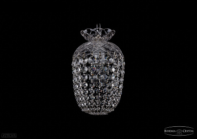 Хрустальный подвесной светильник Bohemia IVELE Crystal 7710/15/Ni