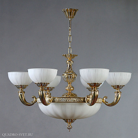 Люстра большая AMBIENTE Lugo 8539/6 WP