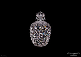 Хрустальный подвесной светильник Bohemia IVELE Crystal 7710/22/1/Ni