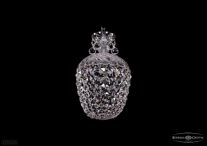Хрустальный подвесной светильник Bohemia IVELE Crystal 7710/22/1/Ni