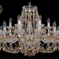 Большая хрустальная люстра Bohemia Art Classic 11.21.12+6.300.Gd.R777