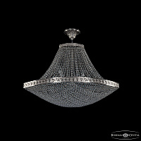 Хрустальная подвесная люстра Bohemia IVELE Crystal 19323/H1/80IV Ni