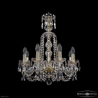 Хрустальная подвесная люстра Bohemia IVELE Crystal 1402/8/160/XL-59 G