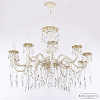 Большая хрустальная люстра Bohemia IVELE Crystal AL78101/10/300 A WMG