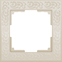 Рамка на 1 пост (слоновая кость) Werkel WL05-Frame-01-ivory