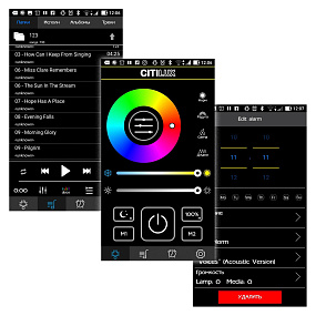 Светодиодный потолочный светильник CITILUX Light & Music CL703M60