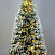 Ель CRYSTAL TREES Власта зеленая с вплетенной гирляндой 180 см KP6018