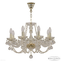 Хрустальная подвесная люстра Bohemia IVELE Crystal 101/8/195 G Balls