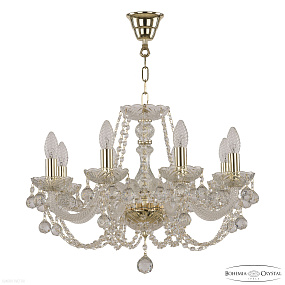Хрустальная подвесная люстра Bohemia IVELE Crystal 101/8/195 G Balls