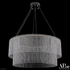 Хрустальная подвесная светодиодная люстра APL LED Sicilia SH02.73.C.Ni.4000