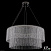 Хрустальная подвесная светодиодная люстра APL LED Sicilia SH02.73.C.Ni.4000