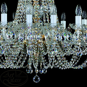 Люстра подвесная ARTGLASS ANGELIKA DIA 850