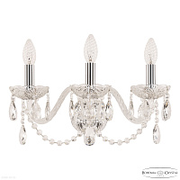 Бра хрустальное Bohemia IVELE Crystal 101B/3/165 Ni