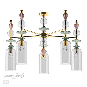 Люстра потолочная Odeon Light BIZET 4855/5C