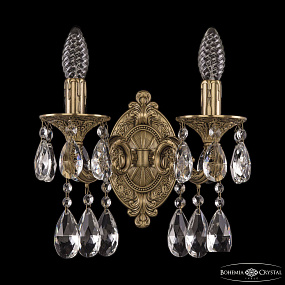 Бра с хрусталем Bohemia Ivele Crystal Florence 7101B11/2/125 A FP