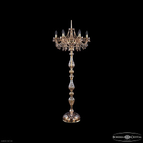 Торшер с хрусталем Bohemia IVELE Crystal 1403T1/6/195-160 G M721