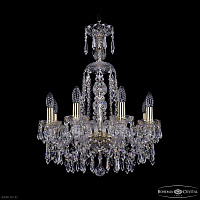 Хрустальная подвесная люстра Bohemia IVELE Crystal 1403/8/160/XL-60 G