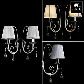 Бра Arte Lamp ROMANA SNOW A1743AP-2WH