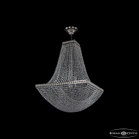 Хрустальная подвесная люстра Bohemia IVELE Crystal 19322/H2/55IV Ni